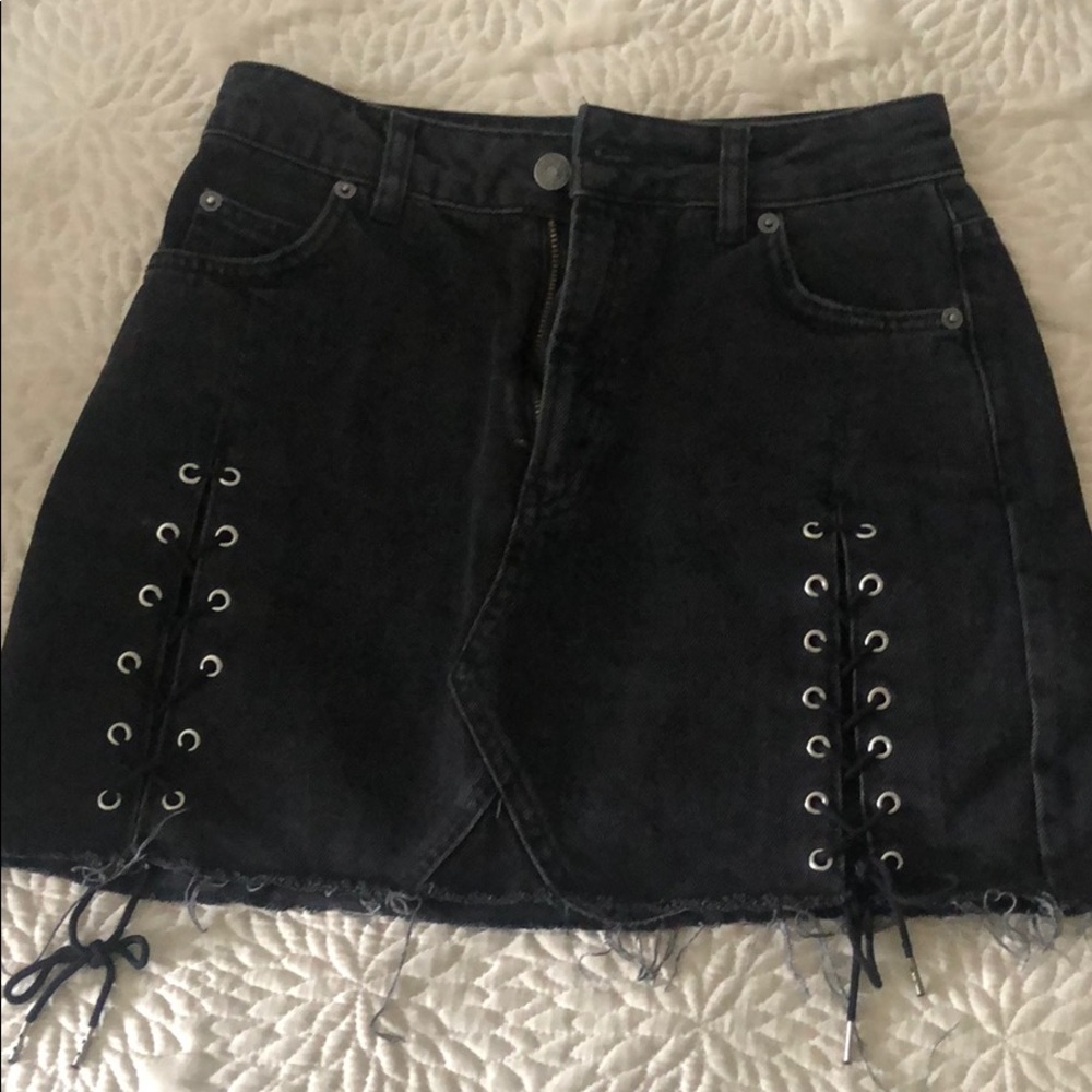 TopShop denim skirt